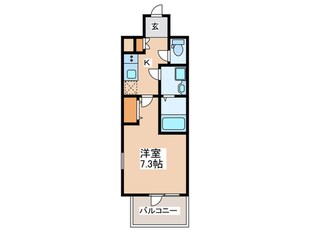 エスリード難波ＳＯＵＴＨ(701)の物件間取画像